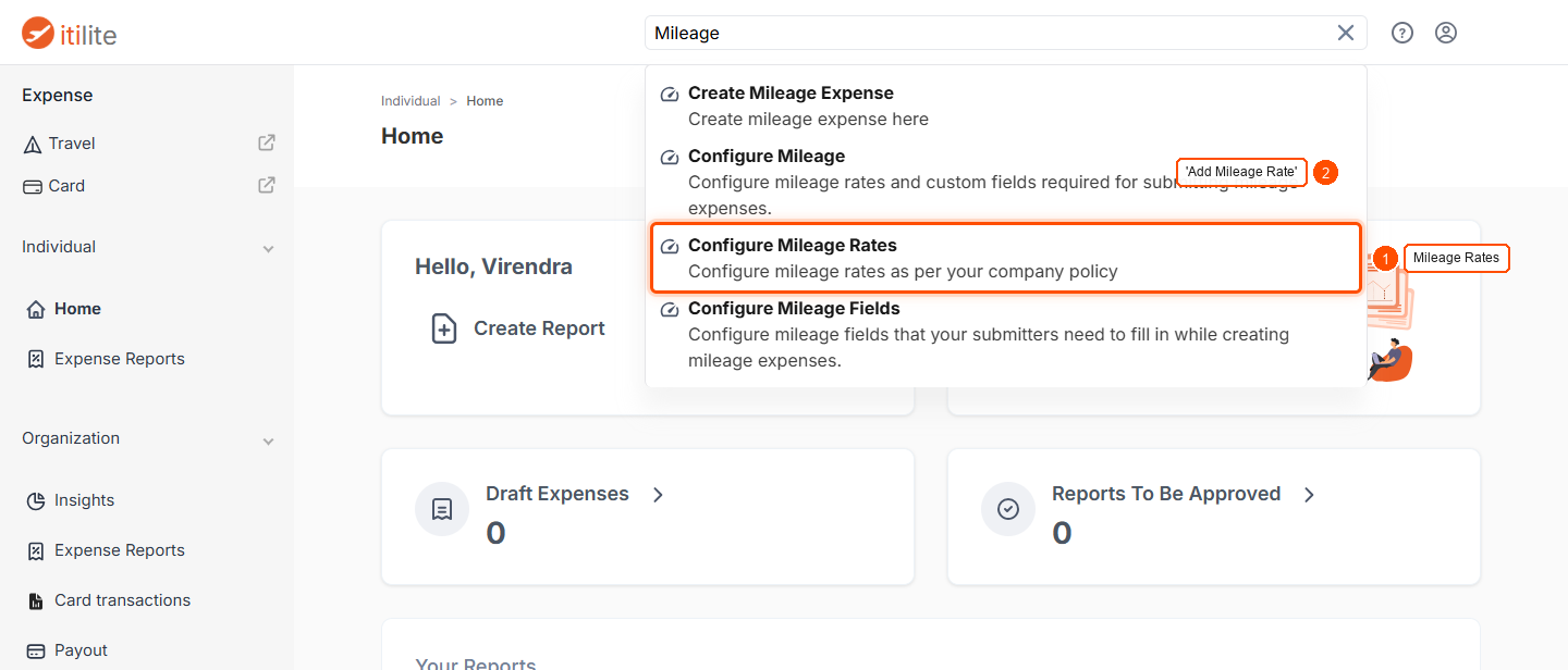 How To Configure Mileage Rates? — screenshot 1
