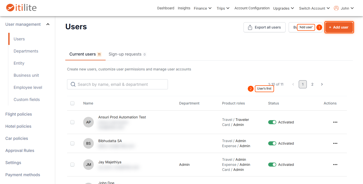 How To Create Users And Define Roles? — screenshot 1