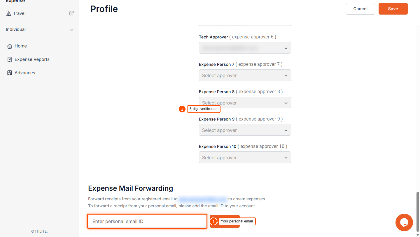 Create Expenses By Forwarding Email Receipts — screenshot 1