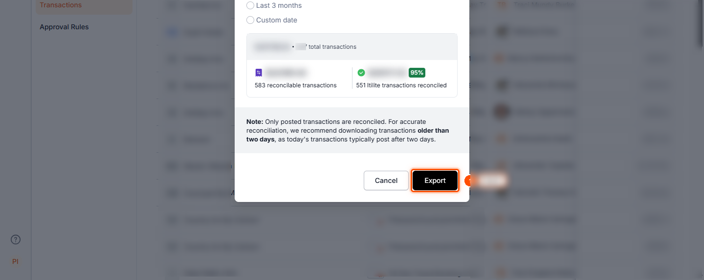 Why Are Some Of My Card Transactions Not Reconciled? — screenshot 4