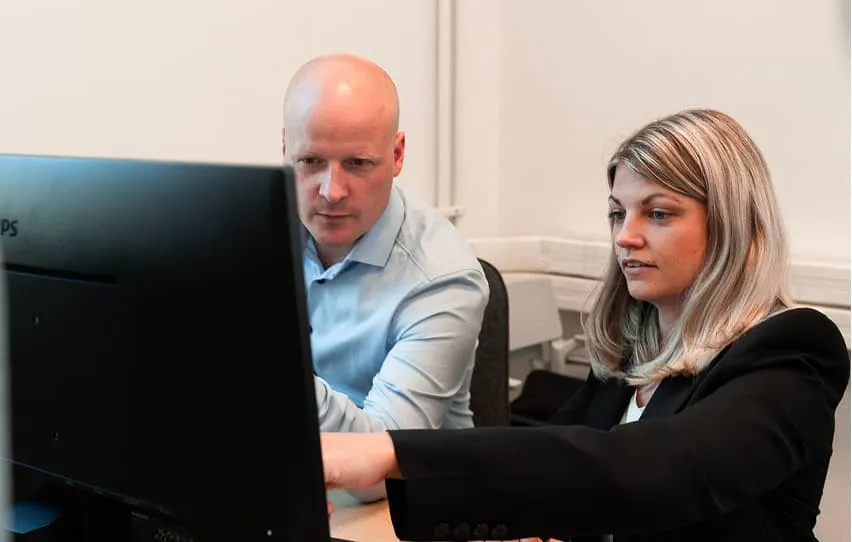 Algeno team working closely with property management clients