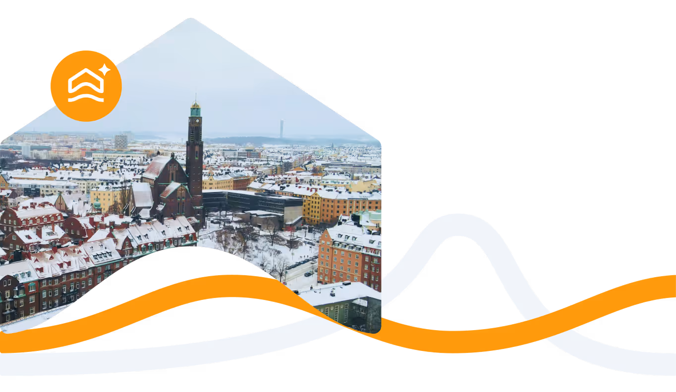 Apartment building with Algeno smart climate control