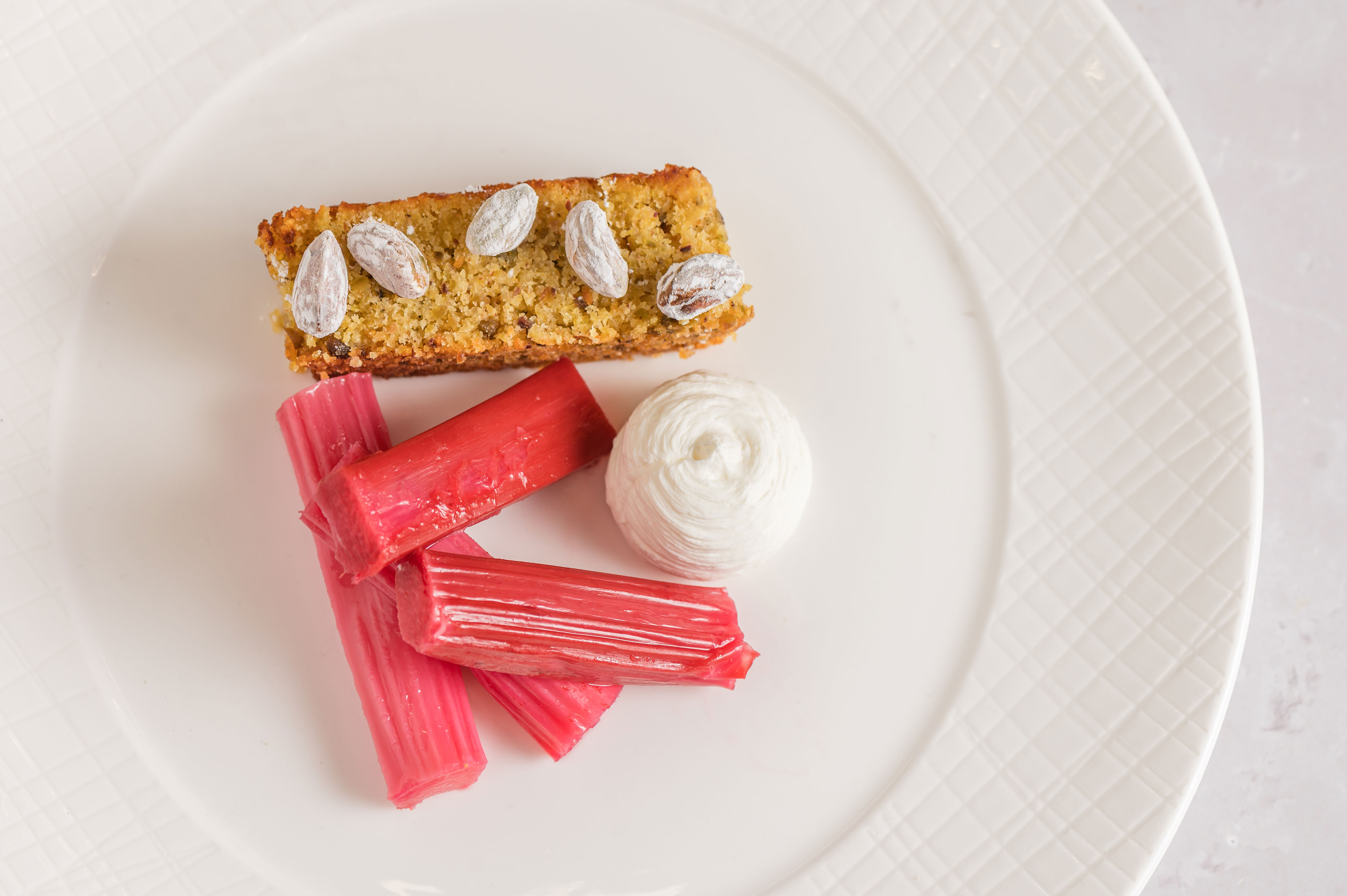 Biscotti and Rhubarb