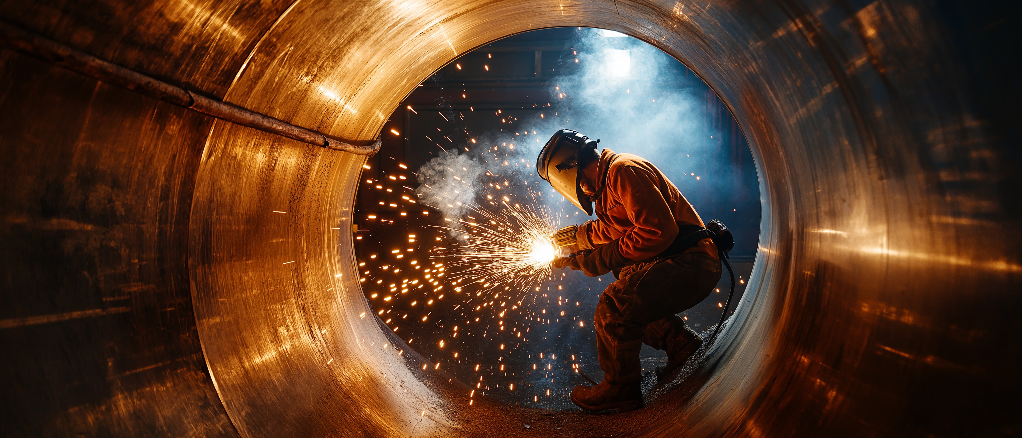 Maßgeschneidertes Design und präzise Konstruktion robuster Wärmetauscher für maximale Belastbarkeit und höchste Präzision unter industriellen Bedingungen.
