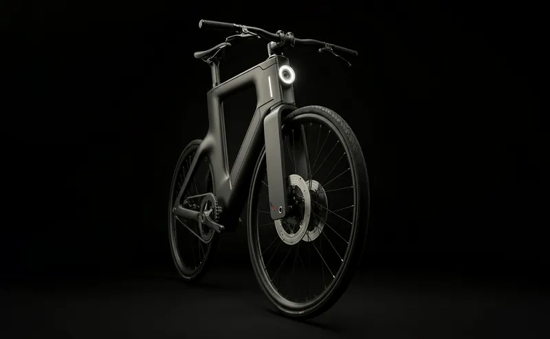 bike with dark background