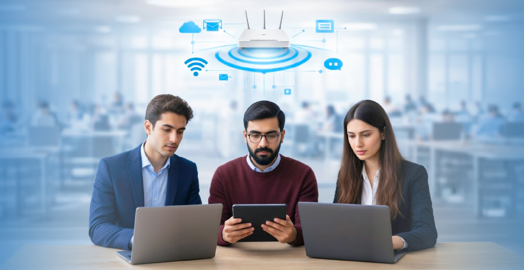 WiFi solutions for schools and enterprises UAE - high-density network implementation