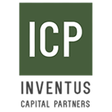 Logo with white letters ICP in a green square above the text Inventus Capital Partners.