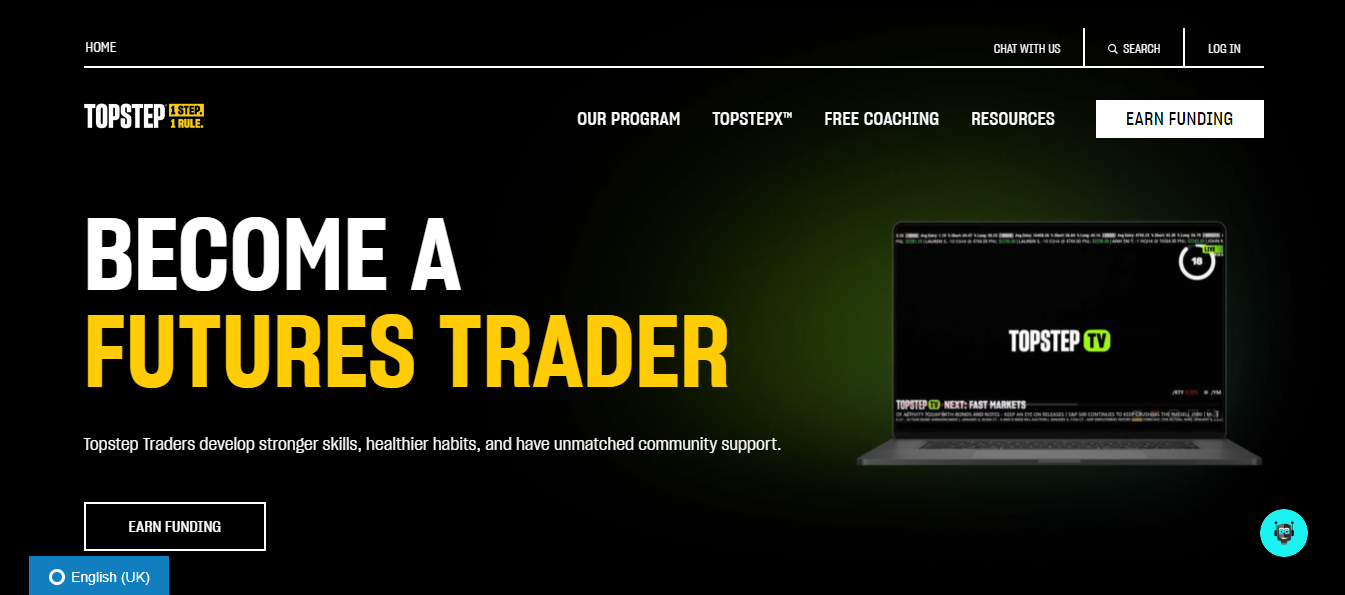 top step - Prop Firm Free Trial