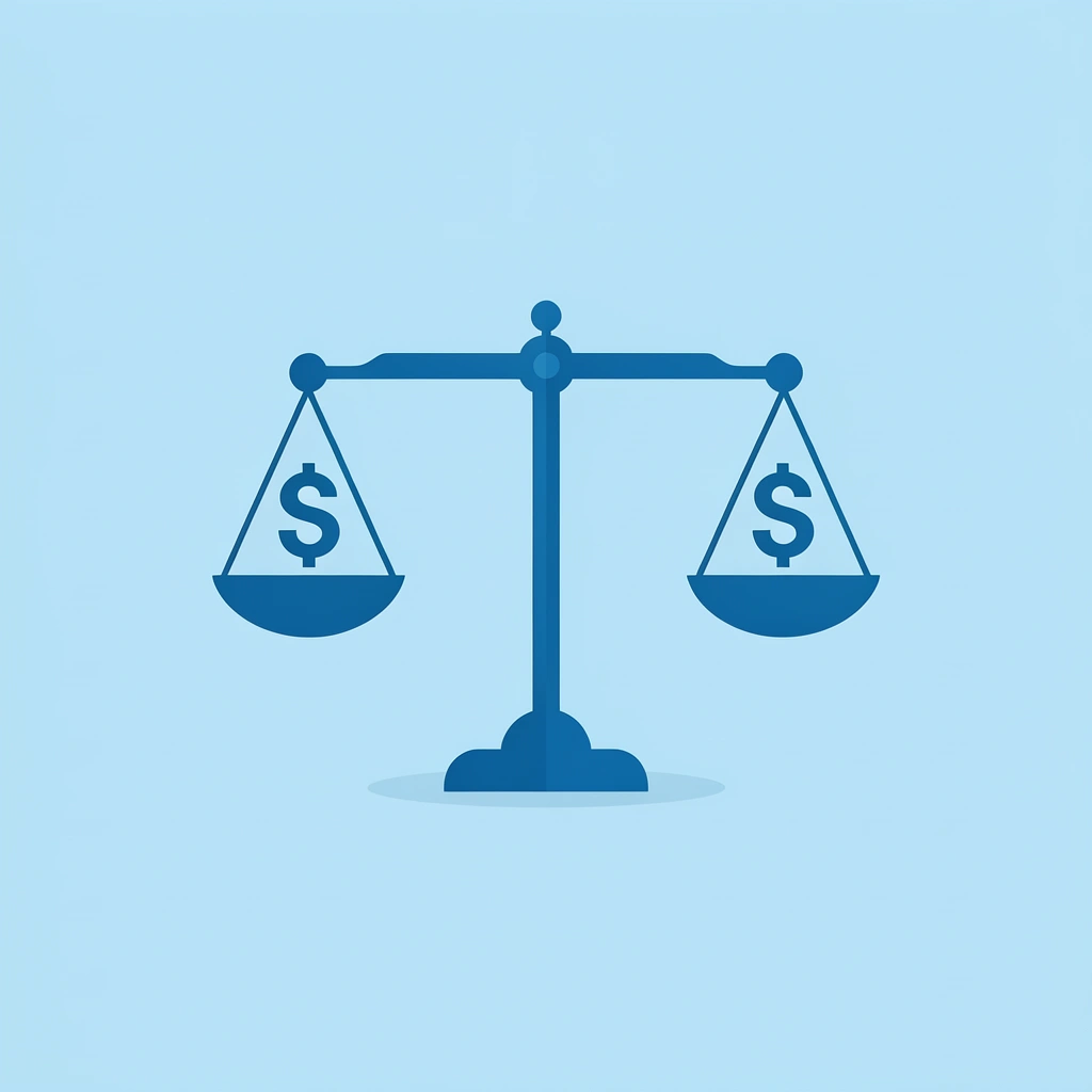  Balance scale showing the trade-off between eliminated activation fees and increased costs elsewhere