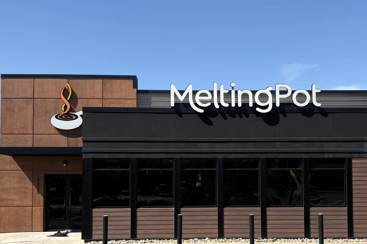 Building exterior of the Melting Pot