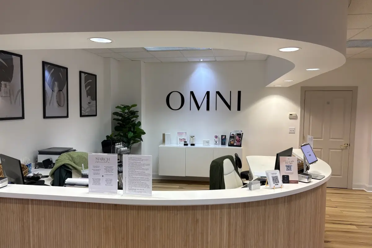 Omni Medspa font desk