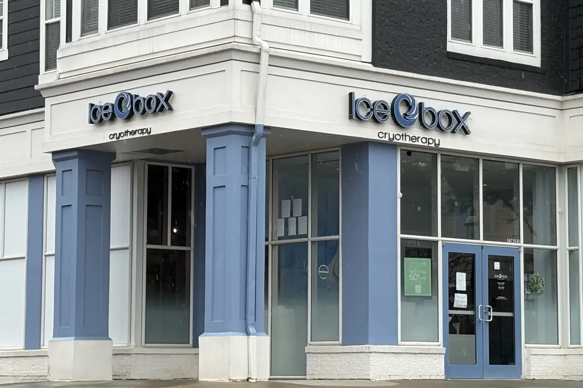 Icebox Cryotherapy exterior entrance