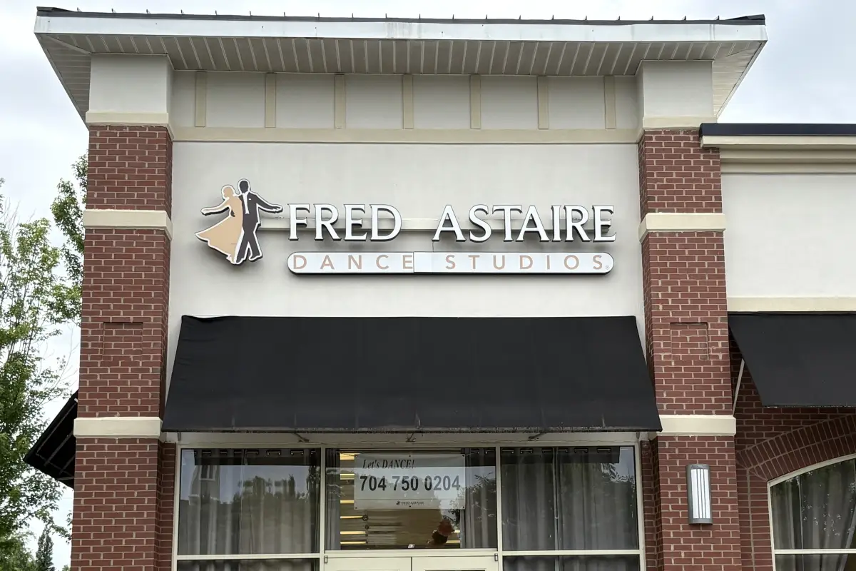 Fred Astaire Dance Studios storefront exterior and sign