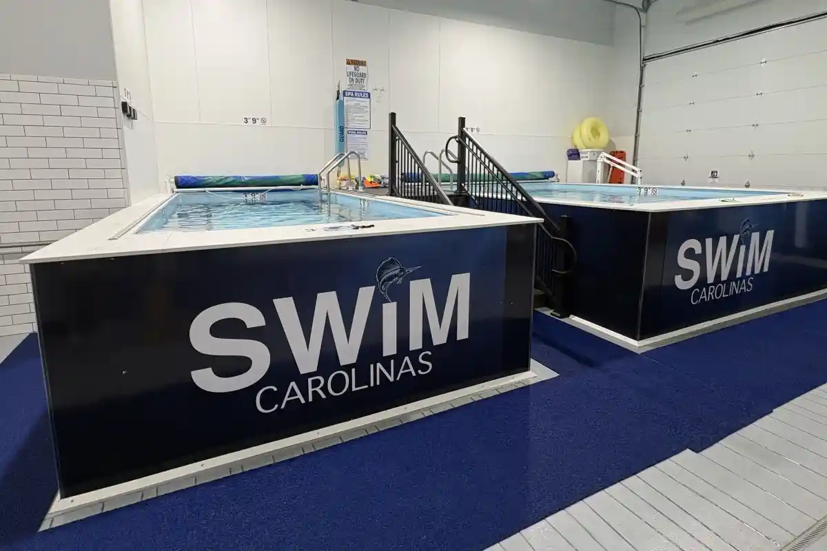 Indoor training pools at Swim Carolinas
