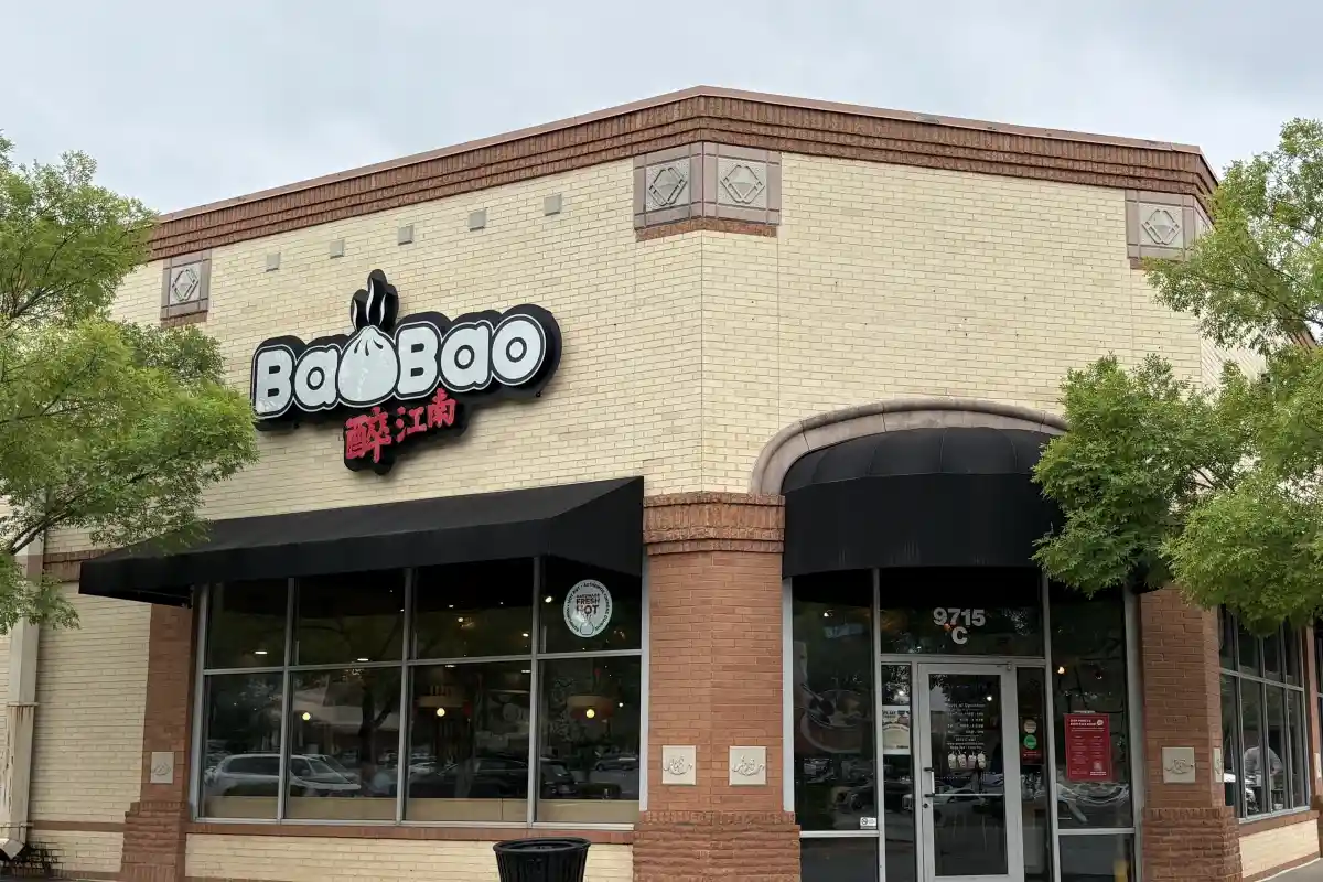 Exterior entrance and signage to BaoBao