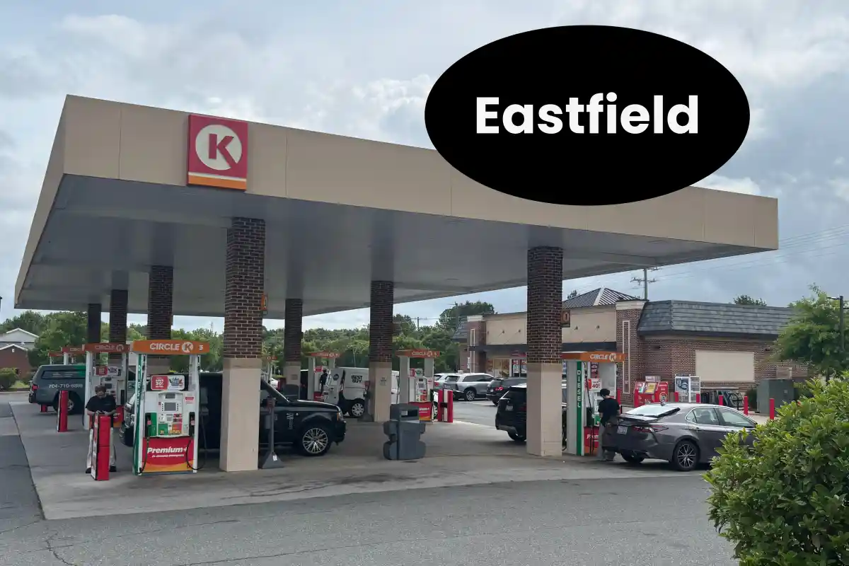 Service station for Circle K gas station in Eastfield