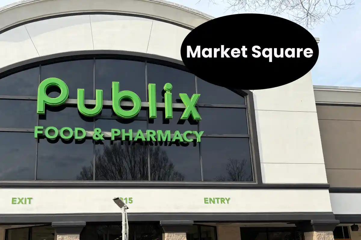 Exterior to Publix located in Market Square