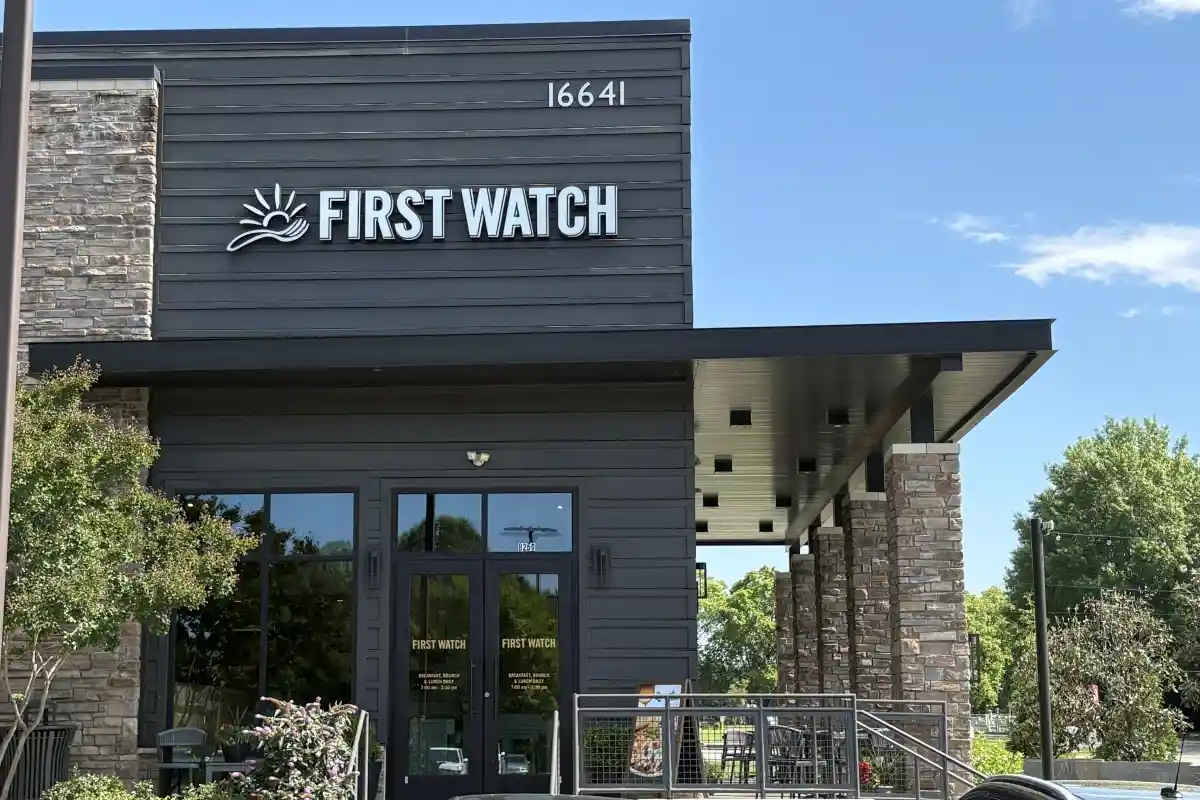 Exterior and entrance to First Watch