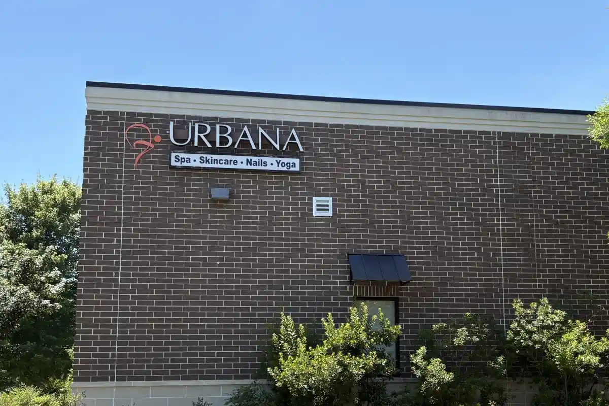 Building exterior for Urbana Spa