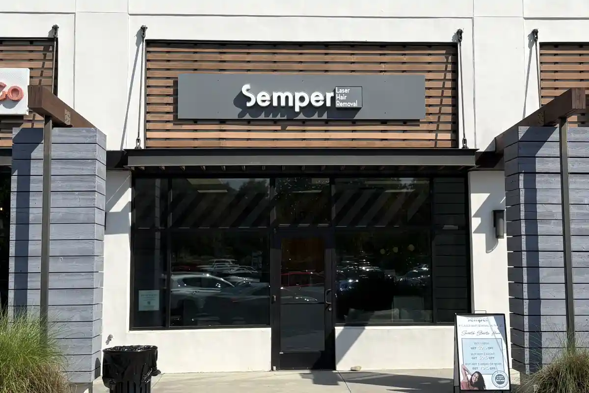 Entrance to Semper Laser Hair Removal