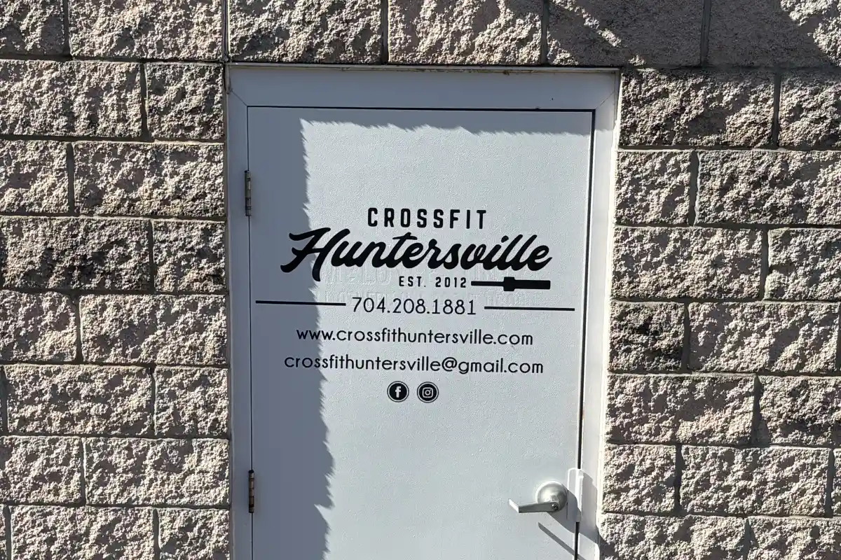 Door to CrossFit Huntersville