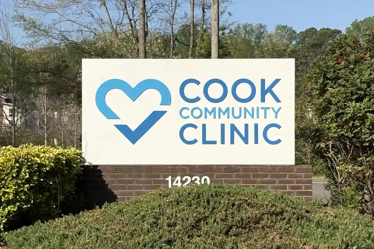 Sign for Cook Community Clinic