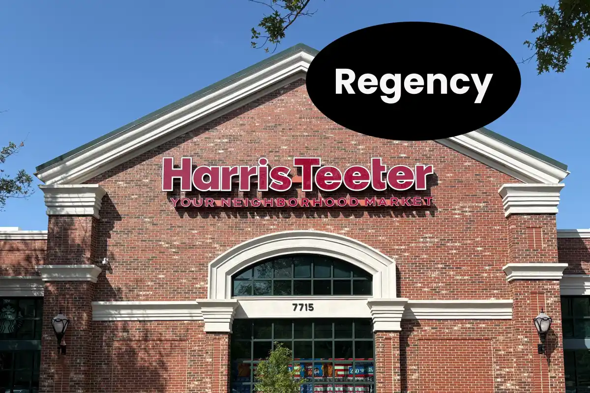 Exterior of Harris Teeter in Regency Village