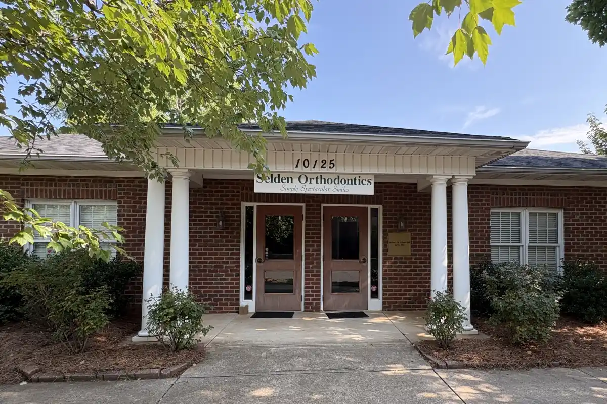 Building exterior of Selden Orthodontics