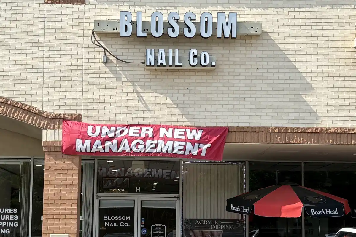 Storefront for Blossom Nail Co.
