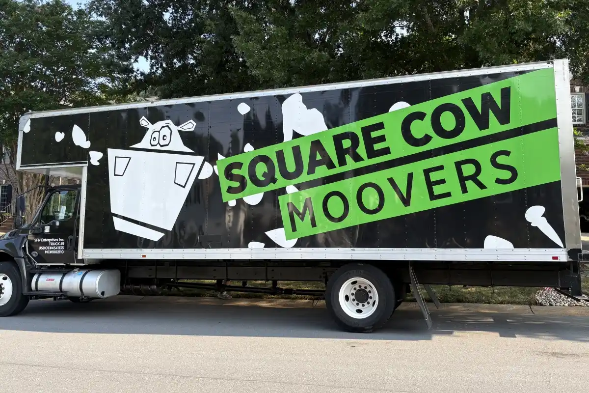 Moving truck for Square Cow Movers