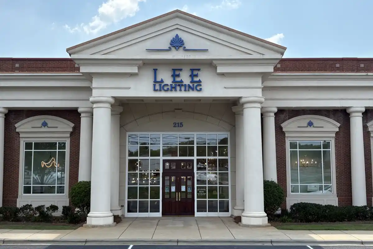 Storefront of Lee Lighting