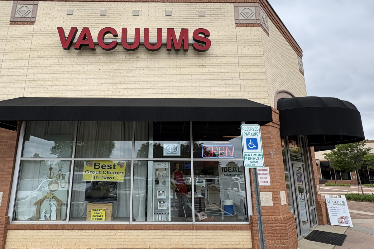Storefront for A1 Vacuum Solutions