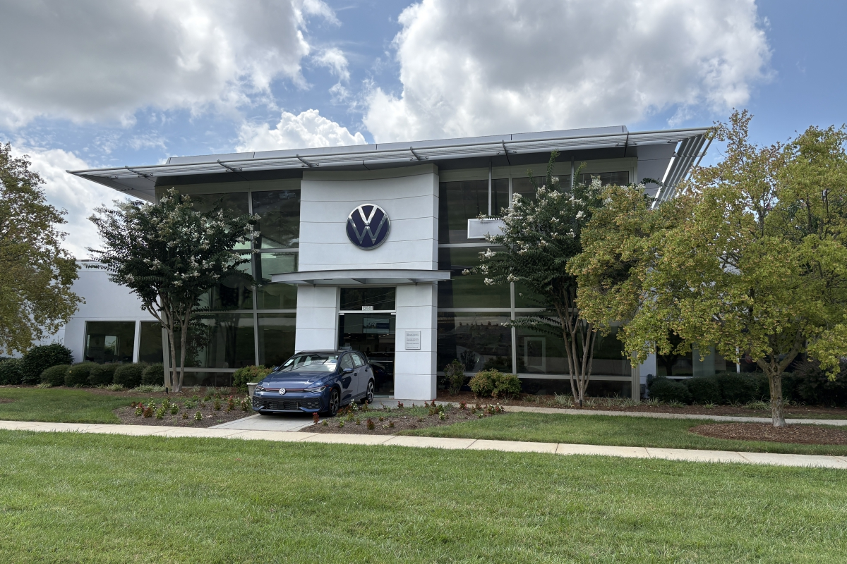 Building exterior of Keffer Volkswagen