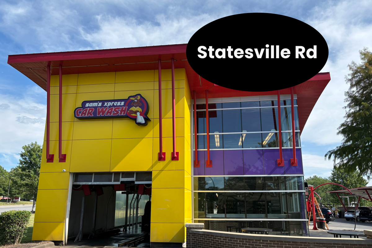 Sam's Xpress Car Wash off Statesville Rd exterior