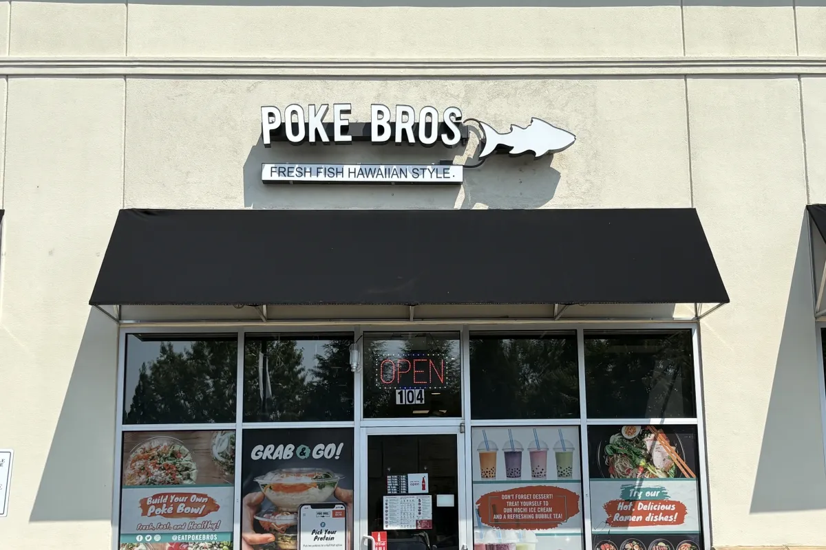 Storefront for Poke Bros