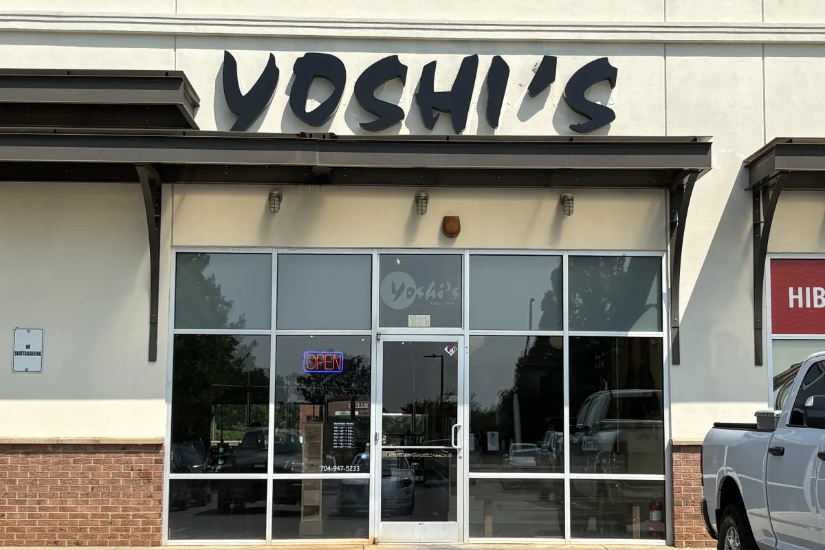 Entrance to Yoshi's Grill
