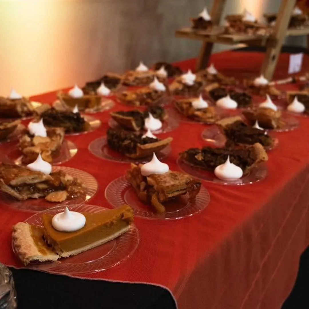 Slices of pie from Savory Moments Catering