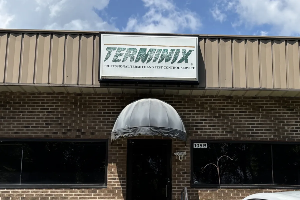 Building entrance for Terminix
