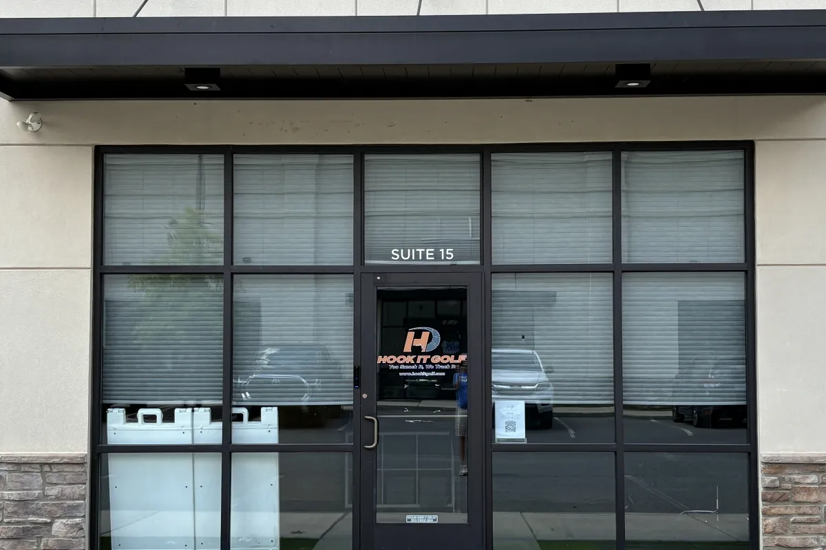Hook It Golf storefront entrance