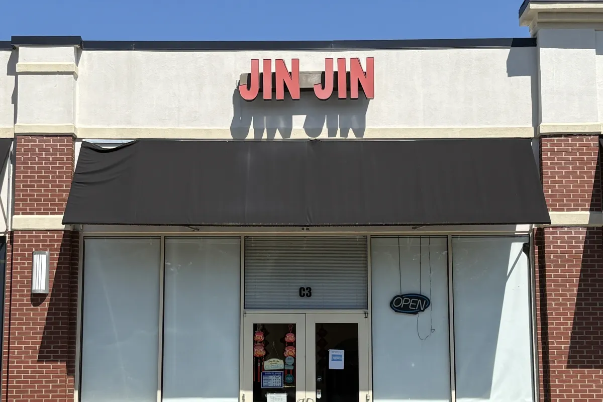 Entrance to Jin Jin chinese restaurant