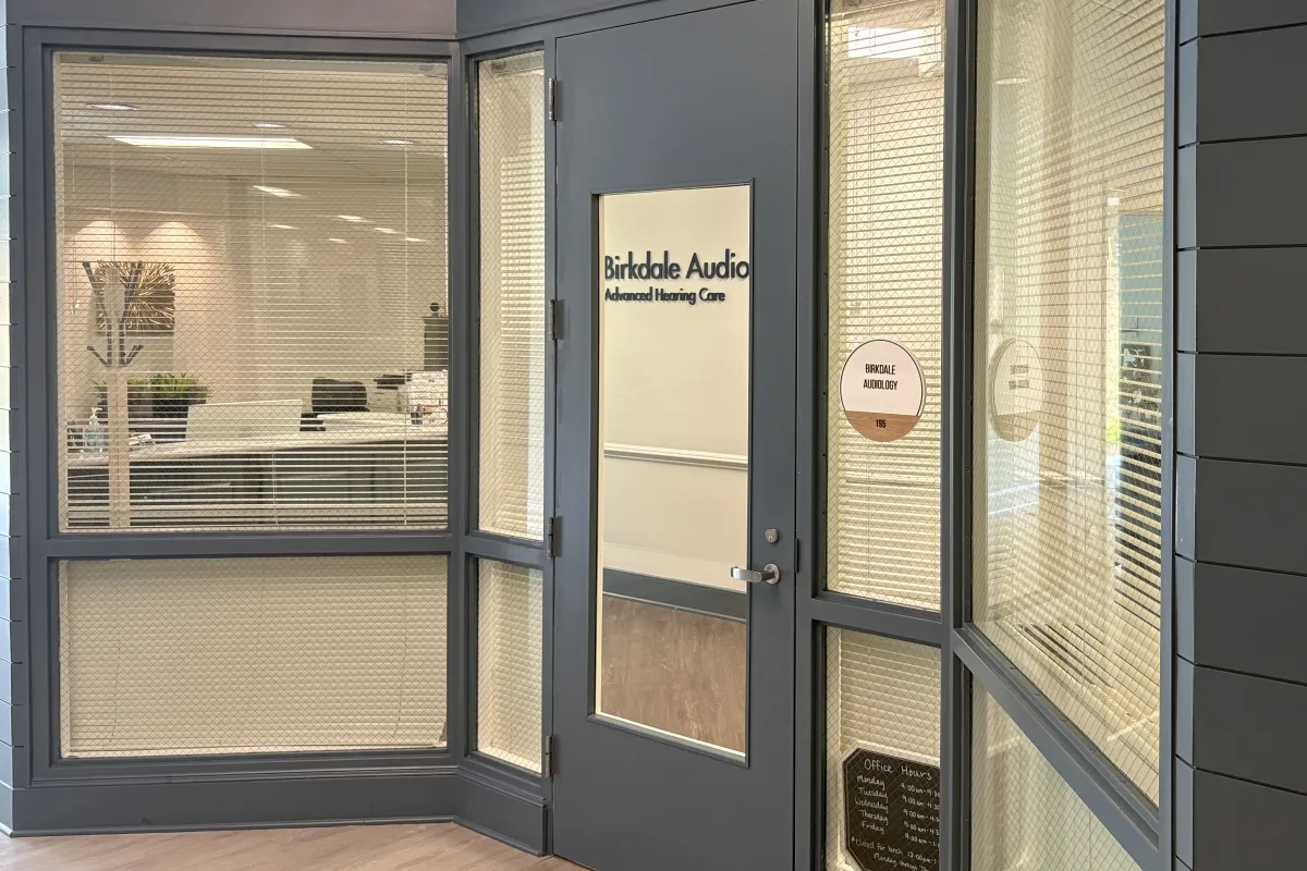 Entrance to Birkdale Audiology office