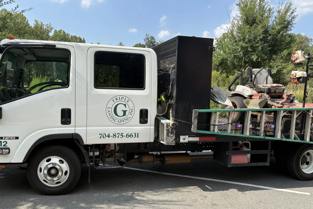 Truck for Triple G Landscaping