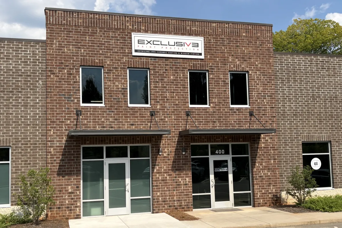 Exterior building of Exclusive Paint Protection