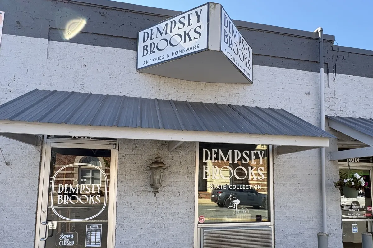 Storefront of Dempsey Brooks Estate Collection