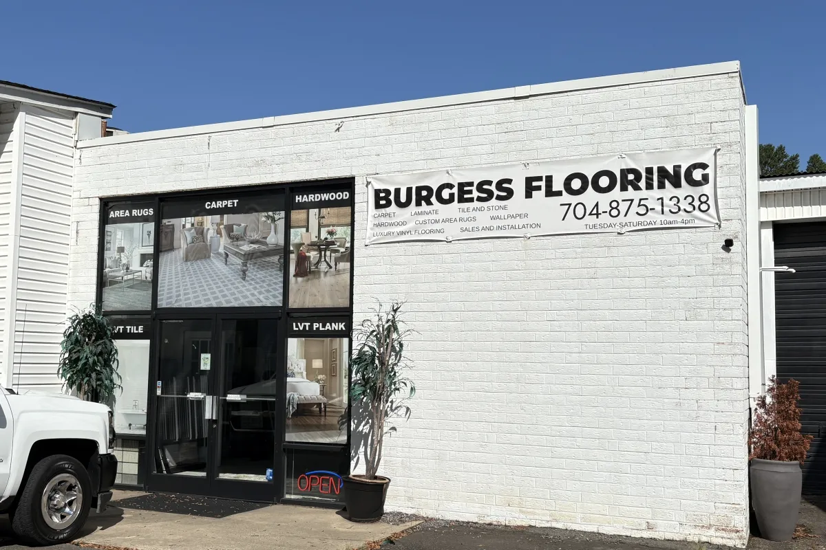 Building exterior for Burgess Supply Co