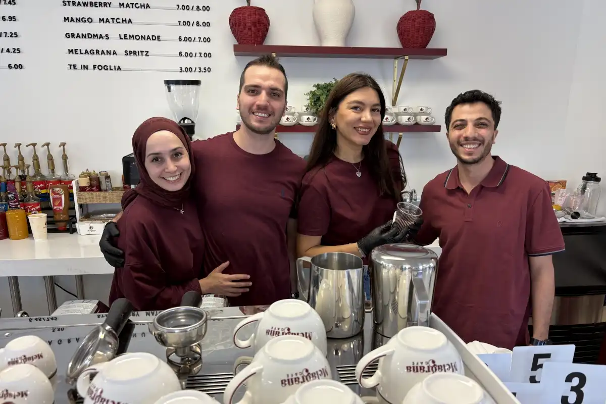 Owners and operators of Melgrana Cafe