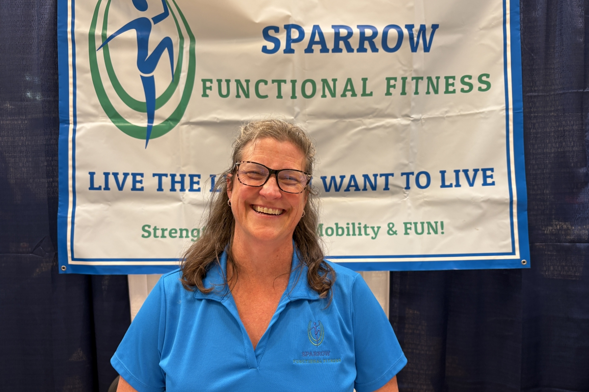 Mandy Self-Sparrow, owner of Sparrow Functional Fitness
