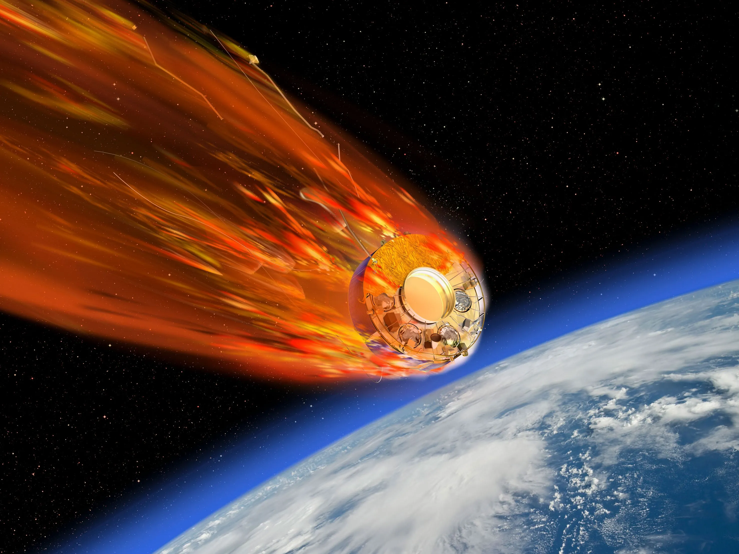 ทุกปีมีดาวเทียมตกกลับสู่โลกจำนวนมาก แต่ความจริงคือ เราแทบไม่รู้เลยว่าเกิดอะไรขึ้นในช่วงสุดท้ายของมัน
เมื่อยานอวกาศหมดอายุการใช้งาน สิ่งที่คนส่วนใหญ่นึกถึงคือภาพวัตถุไฟลุกไหม้แล้วหายไปในชั้นบรรยากาศ เหมือนดาวตกขนาดใหญ่ แต่สำหรับนักวิศวกรรมอวกาศ นั่นคือช่วงเวลาที่เต็มไปด้วยคำถามที่ยังไม่มีคำตอบจริง