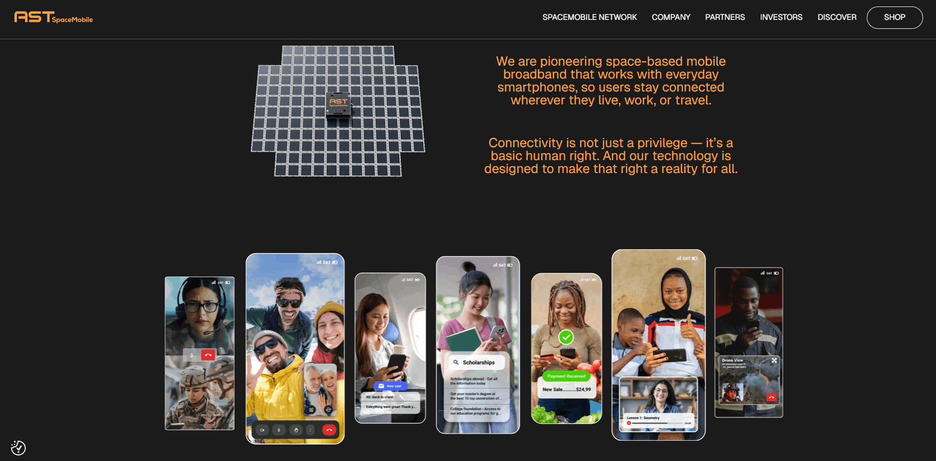 AST SpaceMobile กำลังสร้างเครือข่าย Broadband จากอวกาศที่เชื่อมต่อกับมือถือทั่วไปได้โดยตรง ไม่ต้องใช้อุปกรณ์พิเศษ เป็นบริษัทเดียวในโลกที่มีเทคโนโลยี Direct-to-Device ระดับ Broadband จริง (ไม่ใช่แค่ SMS) ปี 2026 คือปีพิสูจน์ตัวเอง ด้วยเป้าหมาย 45-60 ดาวเทียมในวงโคจร, รายได้ที่เริ่มเติบโต และ Contracted Revenue มากกว่า $1.2 พันล้าน