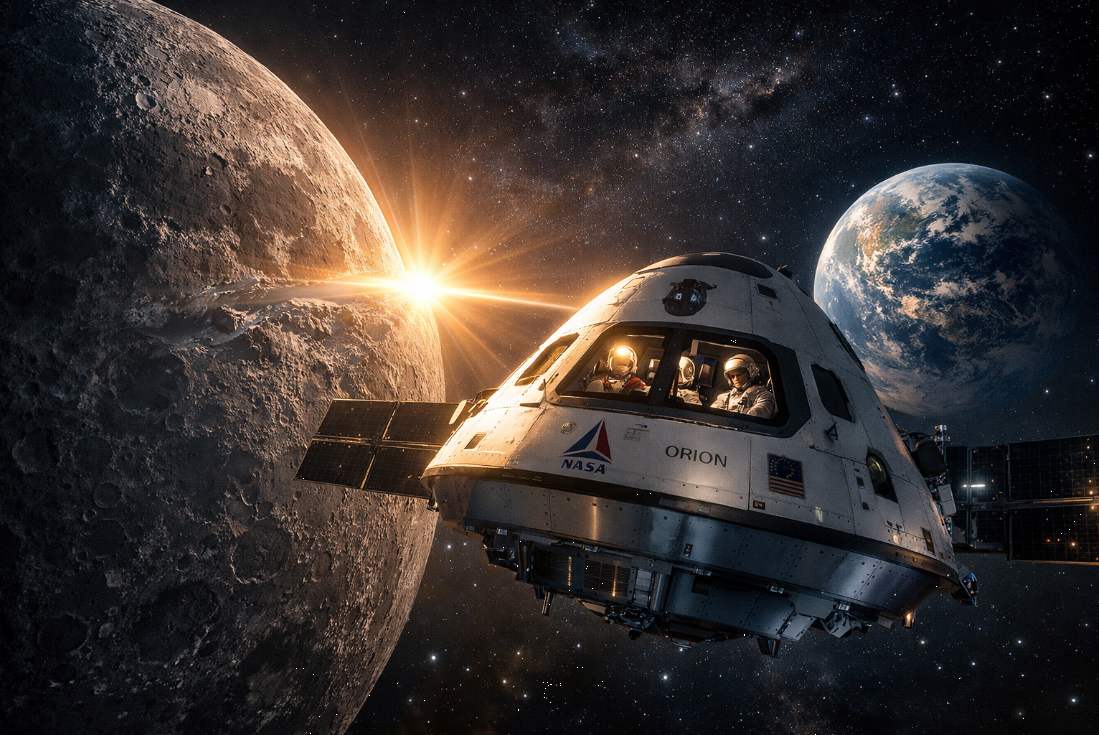 หลังจากทิ้งช่วงไปนานกว่าครึ่งศตวรรษนับตั้งแต่ยุค Apollo วันนี้มนุษย์กำลังจะกลับไปหา "ดวงจันทร์" อีกครั้งในภารกิจ Artemis II นี่ไม่ใช่แค่การบินไปกลับเพื่อถ่ายรูปสวยๆ แต่มันคือการทดสอบขีดจำกัดของมนุษย์ และเป็นก้าวแรกของการสร้าง "บ้านหลังที่สอง" ในอวกาศ ซึ่งจะเปลี่ยนวิถีชีวิต เทคโนโลยี และอนาคตของคนบนโลกไปตลอดกาล
